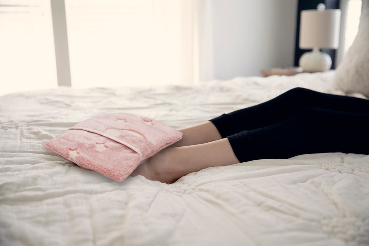 Pink Glow in the Dark Stars And Moons Fleece Hottie