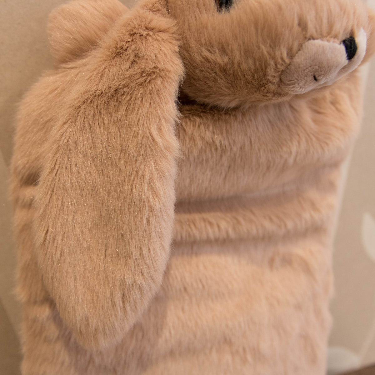 Plush Bunny PJ and bed warmer (brown)