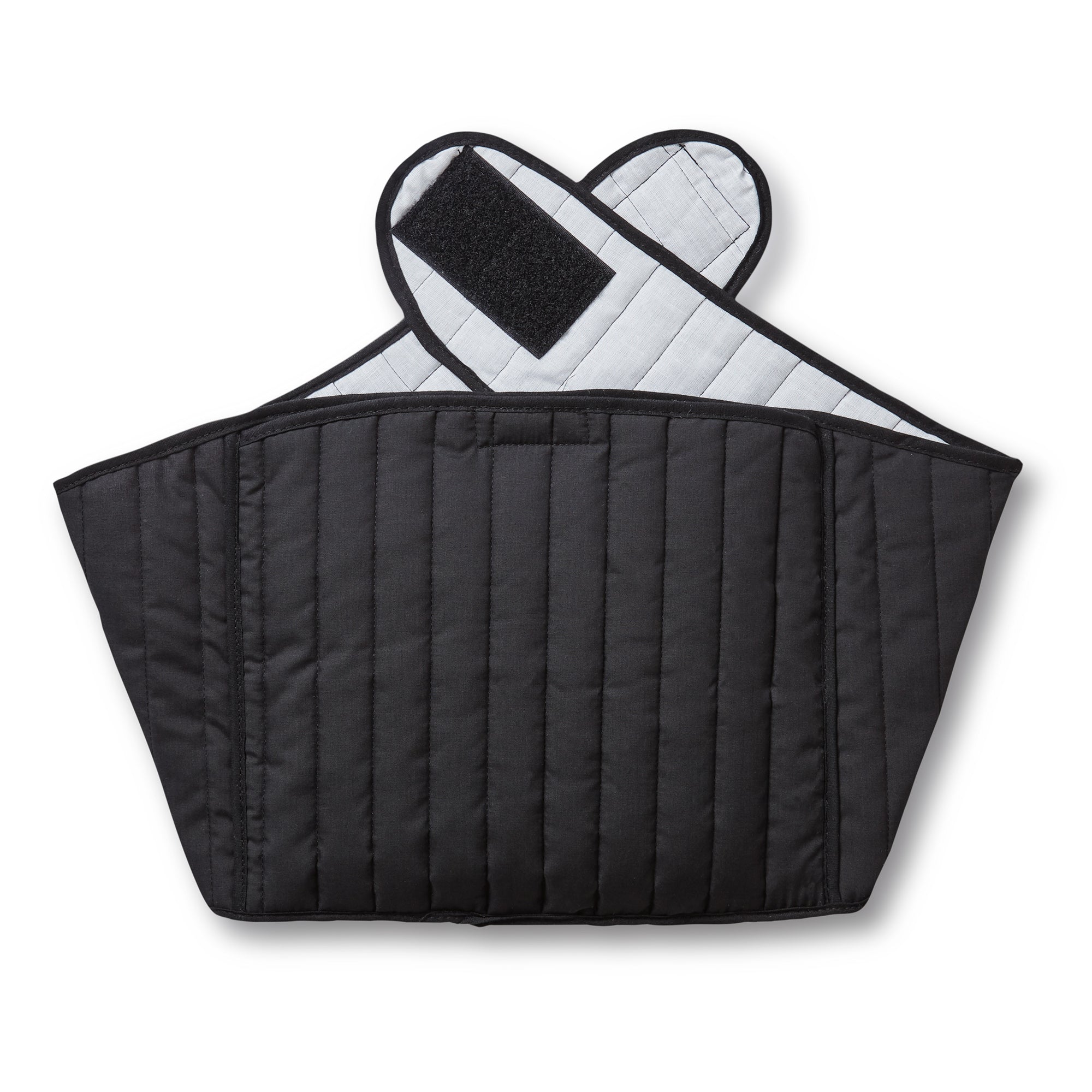 Black Quilted Cotton Back Wrap Hotties Thermal Packs